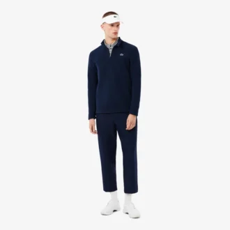 Polarfleece-Golfoberteil für Herren mit Viertelreißverschluss
