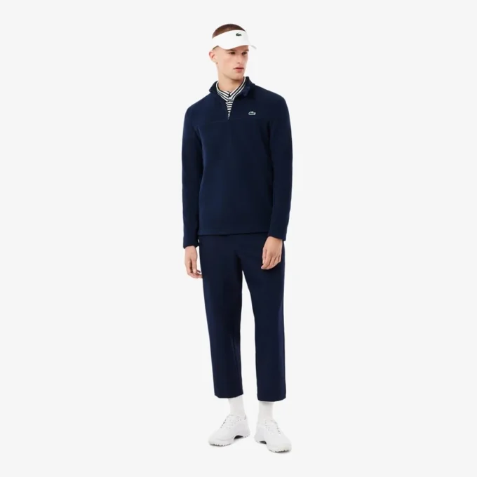 Polarfleece-Golfoberteil für Herren mit Viertelreißverschluss
