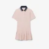 Polo-Kleid mit Plisseerock