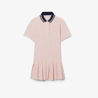 Polo-Kleid mit Plisseerock