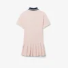Polo-Kleid mit Plisseerock