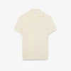 Polohemd aus Baumwolljacquard mit Regular Fit