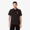 Polohemd mit klassischer Passform und Emblem-Akzent