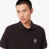 Polohemd mit klassischer Passform und Emblem-Akzent
