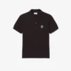 Polohemd mit klassischer Passform und Emblem-Akzent