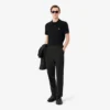 Polohemd mit Logo-Streifen in Regular Fit