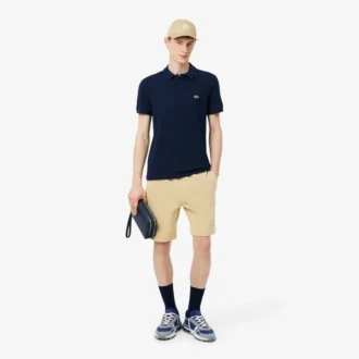 Polohemd mit Logo-Streifen in Regular Fit