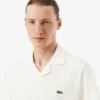 Poloshirts aus Baumwolle und Leinen in klassischer Passform