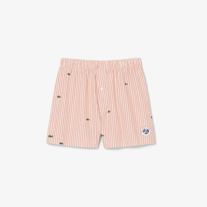 Popeline-Boxershorts in der Roland Garros-Edition
