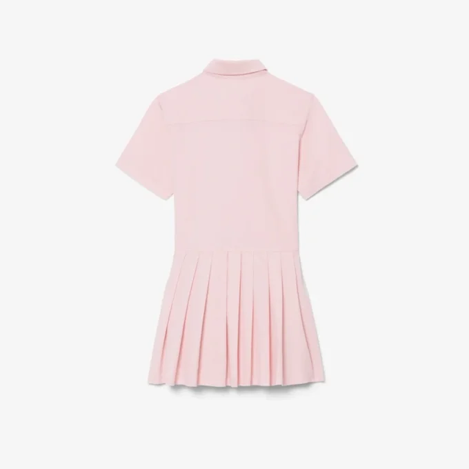 Popeline-Plisseerock-Hemdkleid