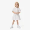 Popeline-Plisseerock-Shirtkleid