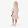 Popeline-Plisseerock-Shirtkleid