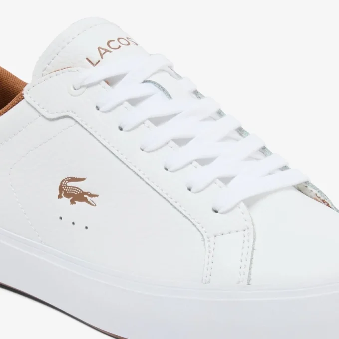 Powercourt-Ledersneaker für Damen