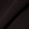 Pullover mit Perlen-Rippenstrick und Emblem