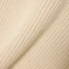 Pullover mit Perlenrippenkragen und Emblem für Poloshirts