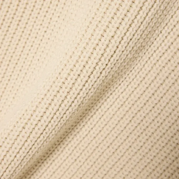 Pullover mit Perlenrippenkragen und Emblem für Poloshirts