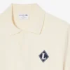 Pullover mit Polo-Kragen und „Made in France“-Emblem