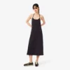 Rückenfreies Maxikleid mit Trägern
