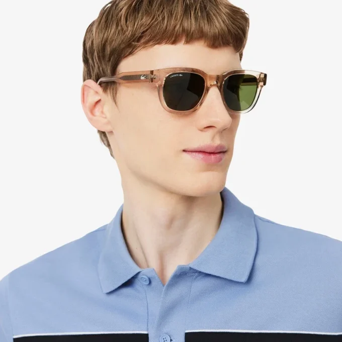 Regular Fit Colorblock Piqué-Poloshirt