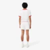Regular Fit Double-Face-Shorts mit Kontrastbesatz