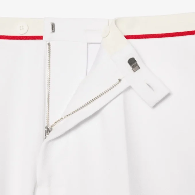 Regular Fit Double-Face-Shorts mit Kontrastbesatz