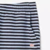 Regular-Fit-Shorts aus gestreifter Baumwolle