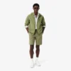 Regular Fit Stretch-Baumwoll-Chino-Bermudashorts