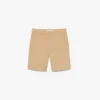 Regular Fit Stretch-Baumwoll-Chino-Bermudashorts