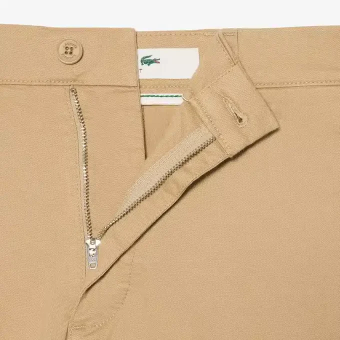 Regular Fit Stretch-Baumwoll-Chino-Bermudashorts