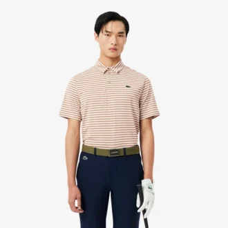 Regular Fit Ultra Dry gestreiftes Golf-Poloshirt