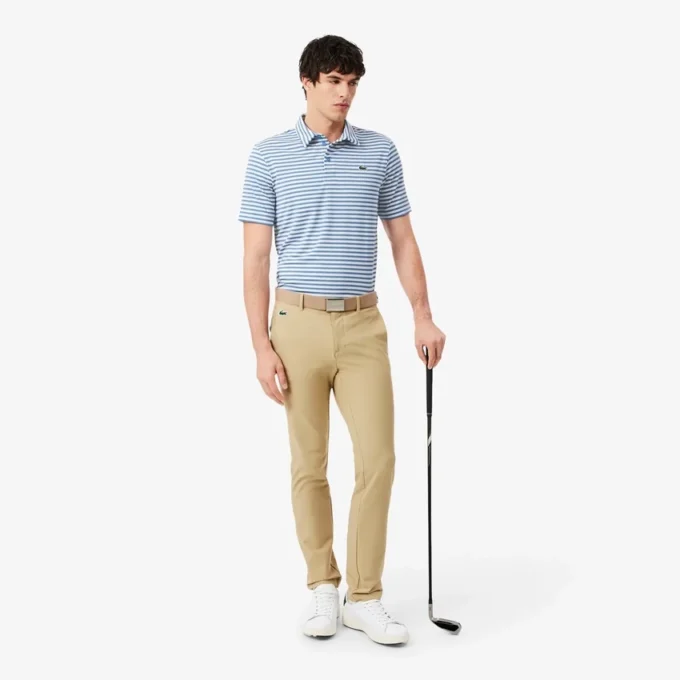 Regular Fit Ultra Dry gestreiftes Golf-Poloshirt