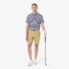 Regular Fit Ultra Dry gestreiftes Golf-Poloshirt