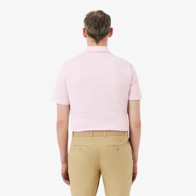 Regular Fit Ultra Dry gestreiftes Golf-Poloshirt