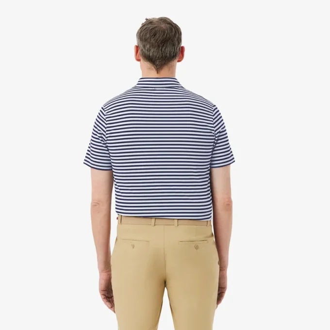 Regular Fit Ultra Dry gestreiftes Golf-Poloshirt