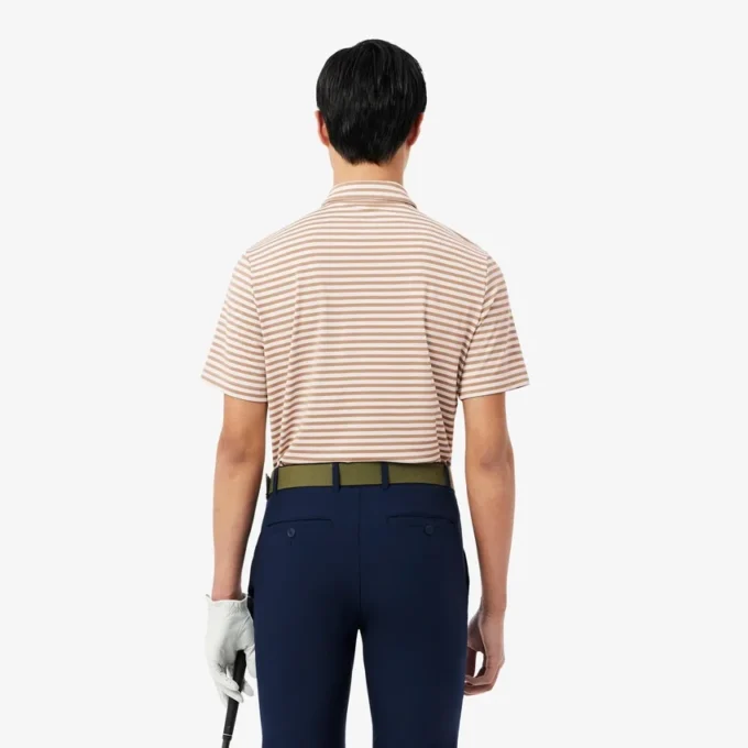 Regular Fit Ultra Dry gestreiftes Golf-Poloshirt