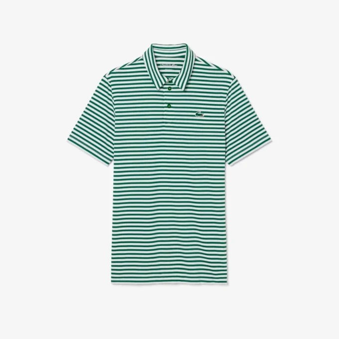 Regular Fit Ultra Dry gestreiftes Golf-Poloshirt