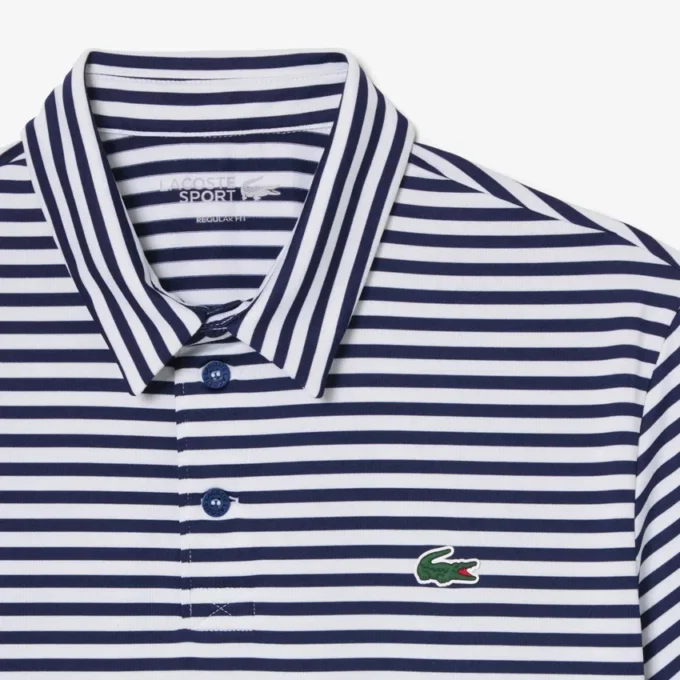 Regular Fit Ultra Dry gestreiftes Golf-Poloshirt