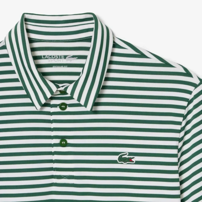 Regular Fit Ultra Dry gestreiftes Golf-Poloshirt