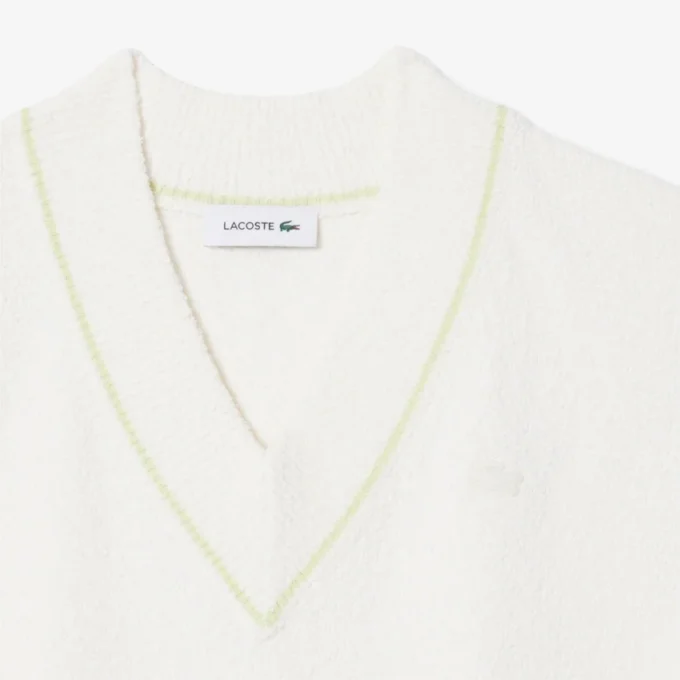 Ärmellose Strickweste aus The Blend mit V-Ausschnitt