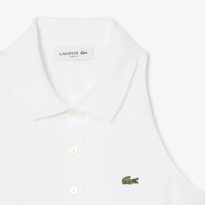 Ärmelloses Piqué-Poloshirt