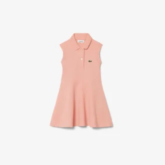 Ärmelloses Stretch-Piqué-Kleid