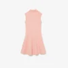 Ärmelloses Stretch-Piqué-Kleid