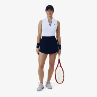 Ärmelloses Ultra Dry Stretch Tennis-Poloshirt
