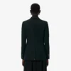 Runway-Blazer aus leichter Wolle