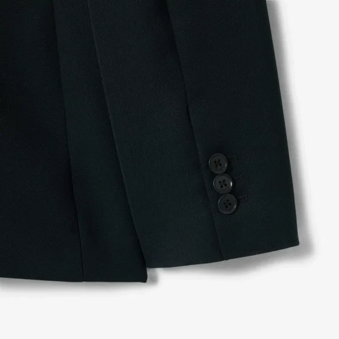 Runway-Blazer aus leichter Wolle