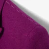 Runway-Blazer aus marmorierter Wolle mit doppelter Knopfleiste