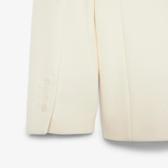 Runway-Blazer aus reiner Schurwolle
