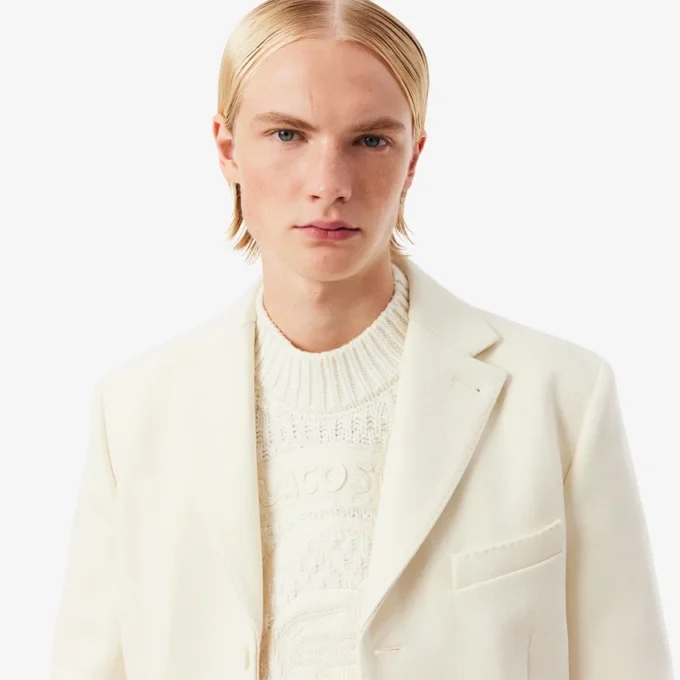 Runway-Blazer aus reiner Schurwolle