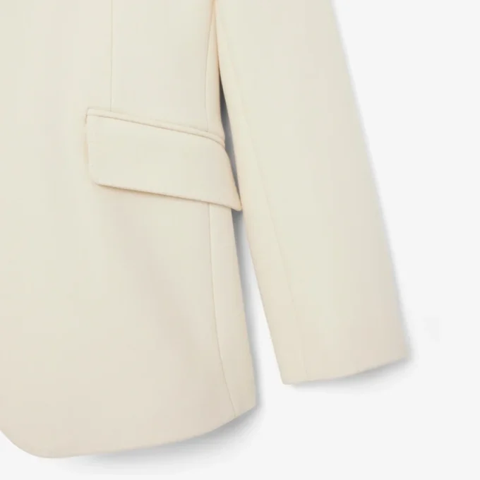 Runway-Blazer aus reiner Schurwolle