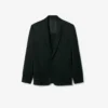 Runway-Blazer aus Satin mit Schalkragen